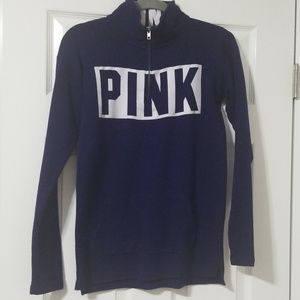 Pink pull over sweatshirt